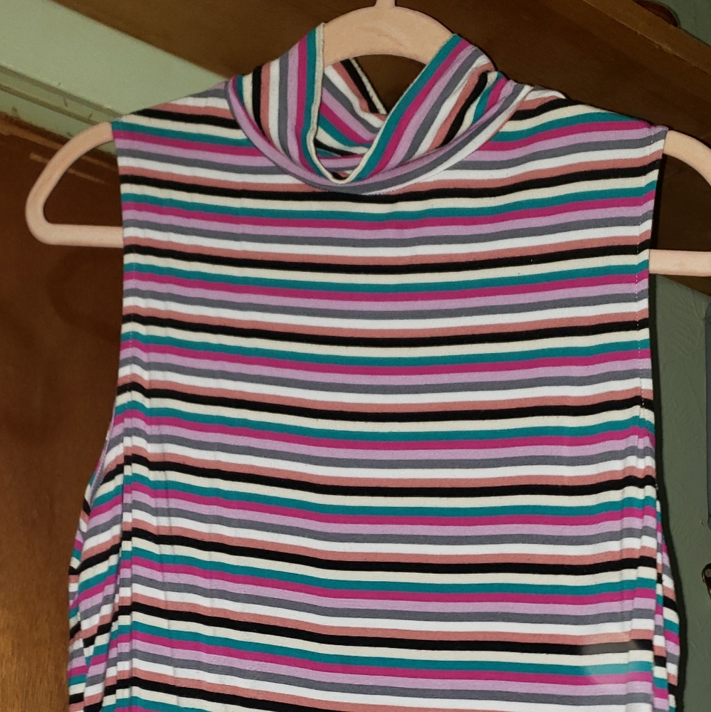 Womens mock turtle neck top